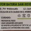 BATERIA PARA SAMSUNG i8510 INNOV8 900 mAH, 3.7V LITIO ION BATTERY