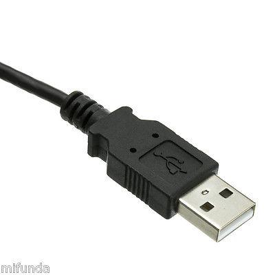 CABLE KODAK U-4 DE 1,5 M. USB A 2.0 MACHO/MALE A/TO USB MACHO/MALE MINI-B 4 PIN  1