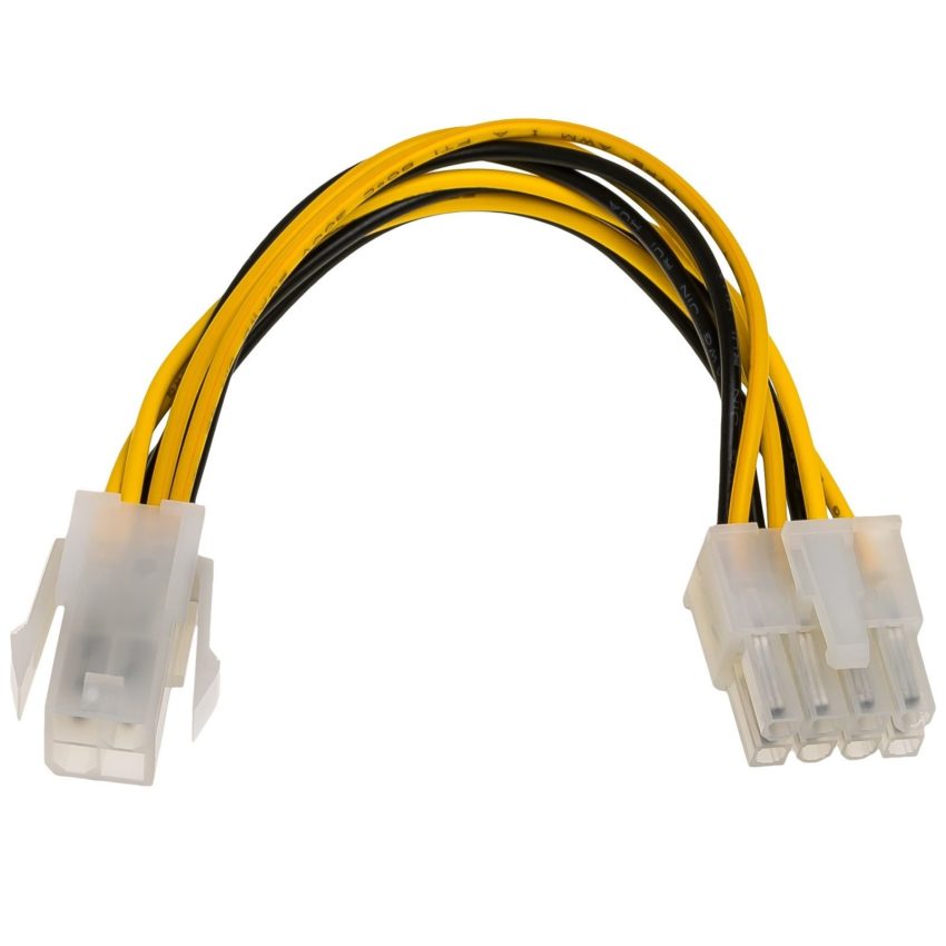 Cable de Encendido Adaptador P4 4-pin F / P8 8-pin