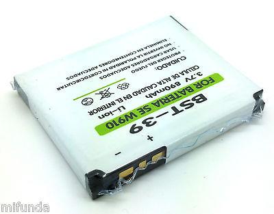 BATERIA BST-39 PARA SONY ERICSSON W910 W20i W910i W380i Z5551 LITIO ION BATTERY