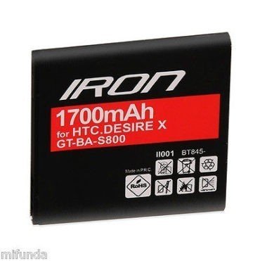 BATERIA GT® IRON PARA HTC DESIRE U/DESIRE V/DESIRE X LITIO-ION BATTERY 1700mAh